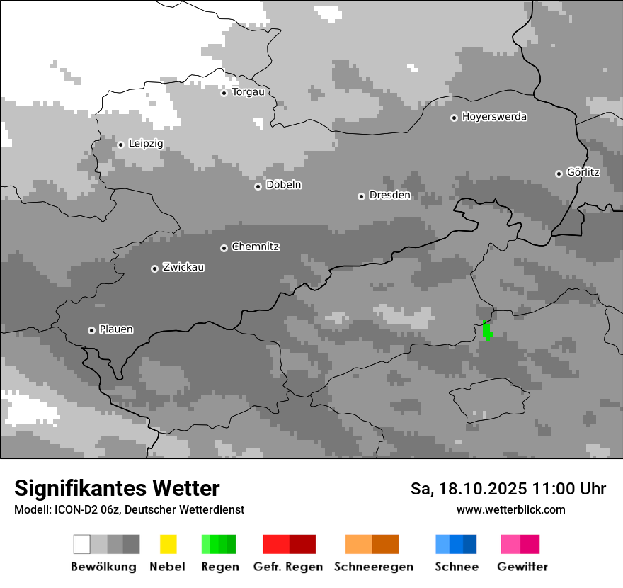 Modellkarten Signifikantes Wetter