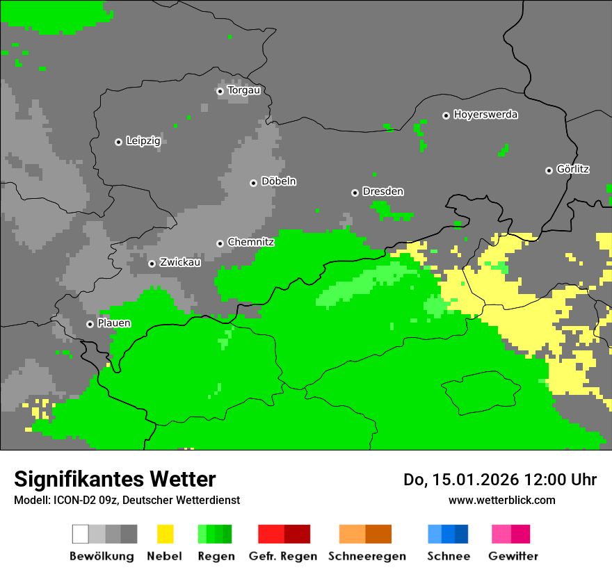Signifikantes Wetter