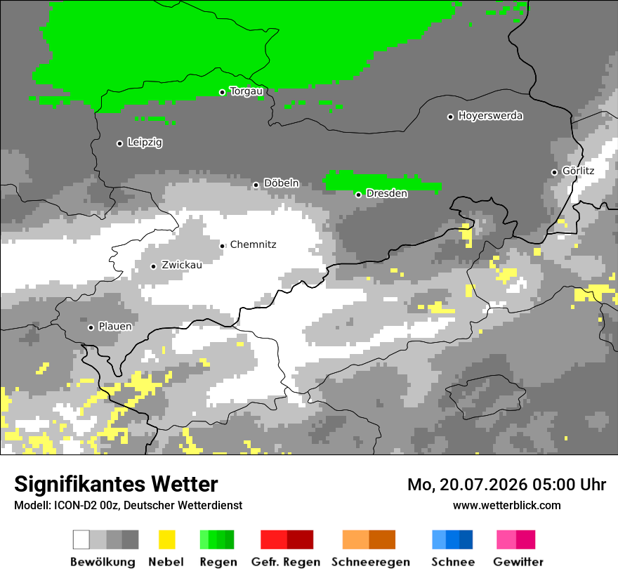 Signifikantes Wetter