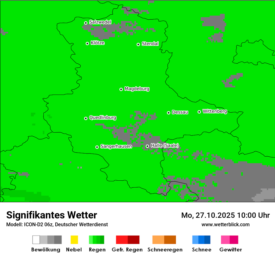 Modellkarten Signifikantes Wetter Modellkarten Signifikantes Wetter