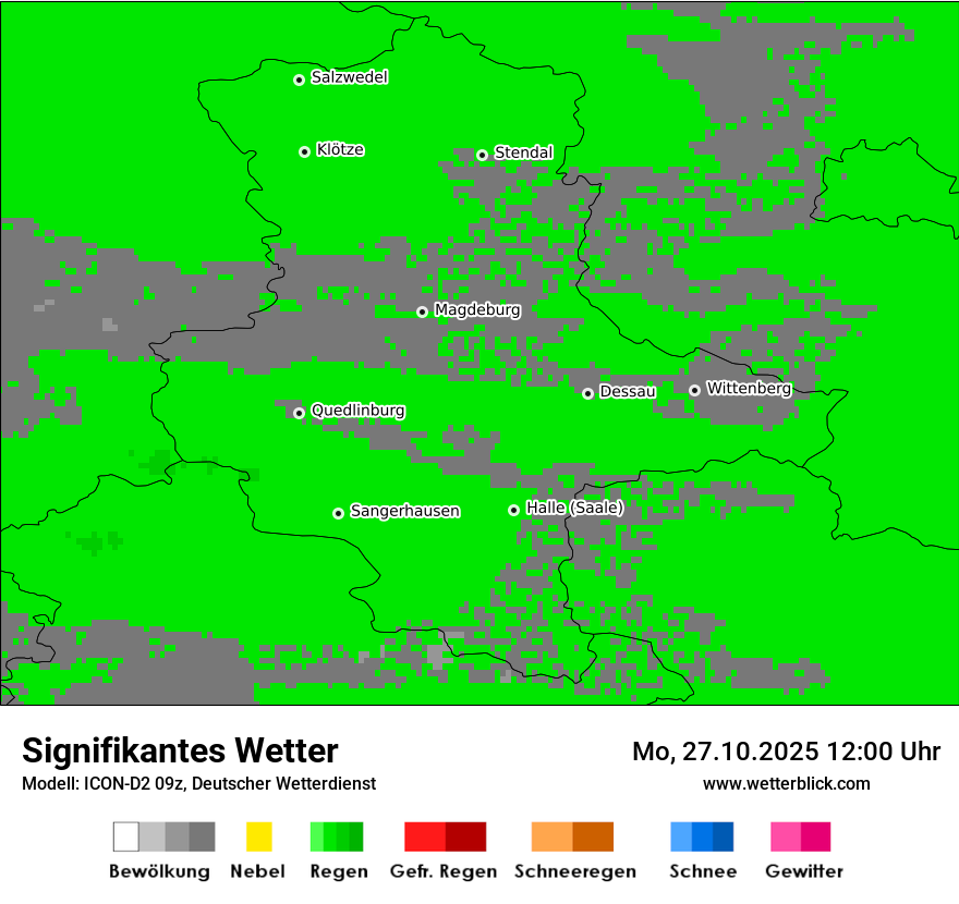 Modellkarten Signifikantes Wetter Modellkarten Signifikantes Wetter