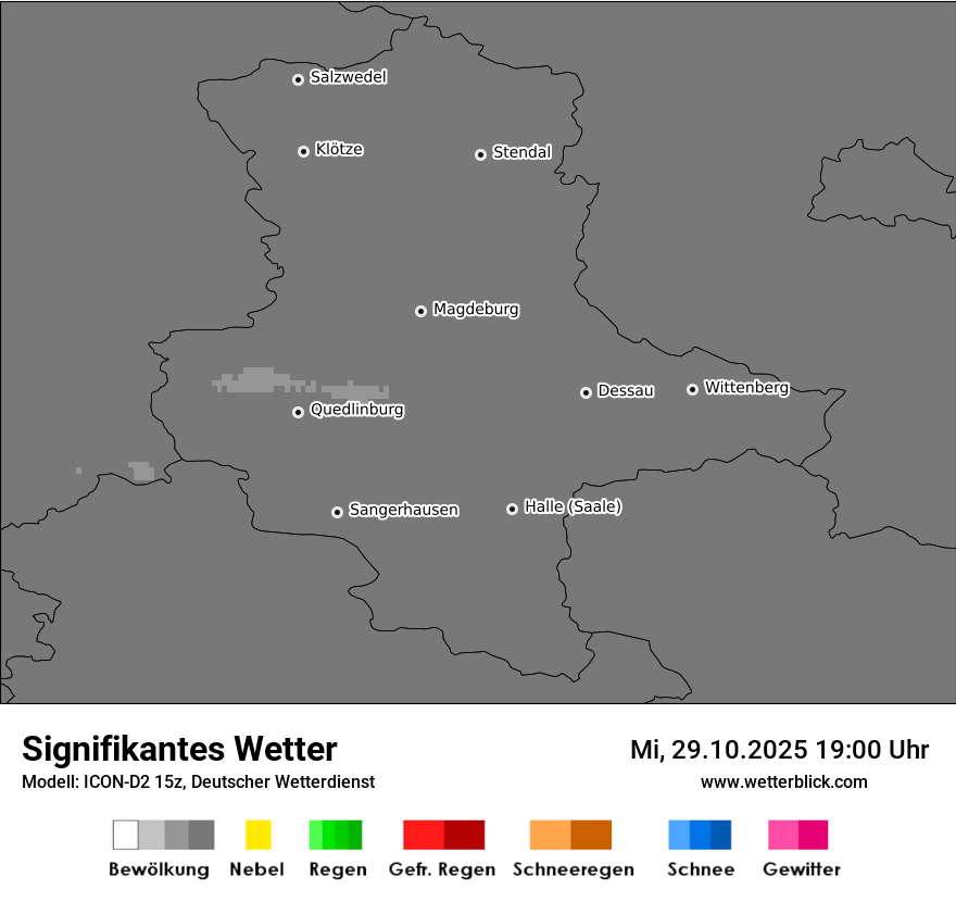 Modellkarten Signifikantes Wetter Modellkarten Signifikantes Wetter