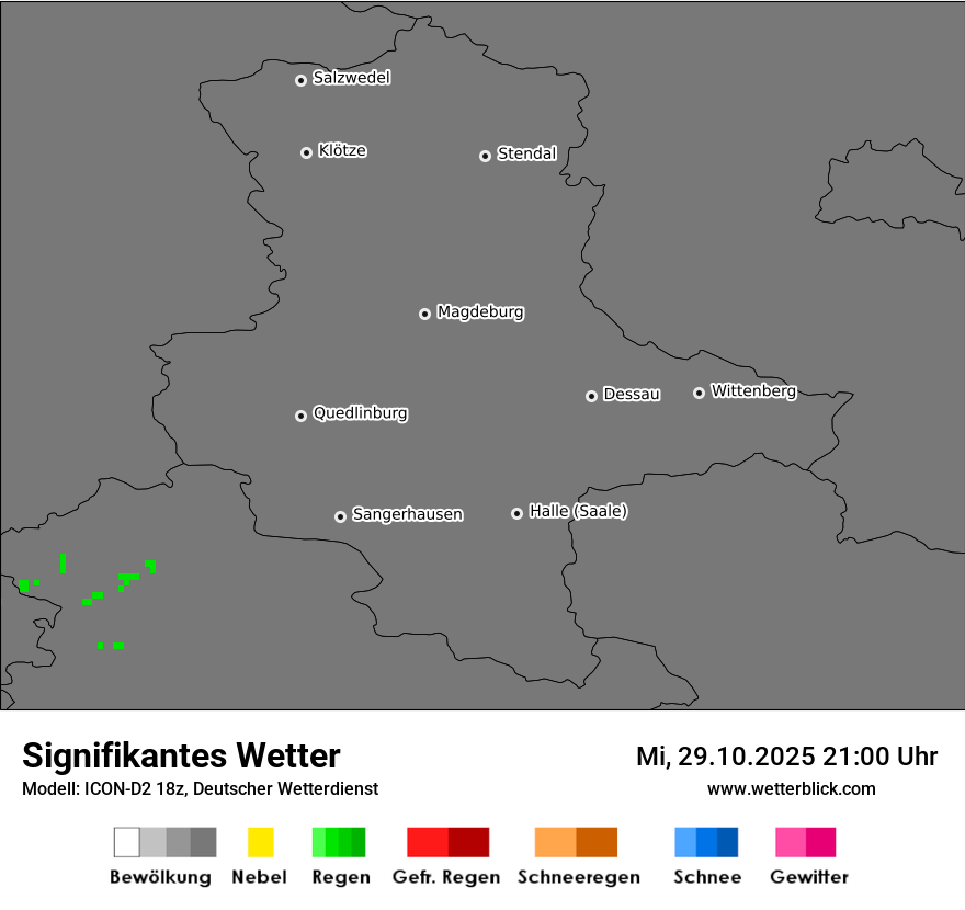 Modellkarten Signifikantes Wetter Modellkarten Signifikantes Wetter