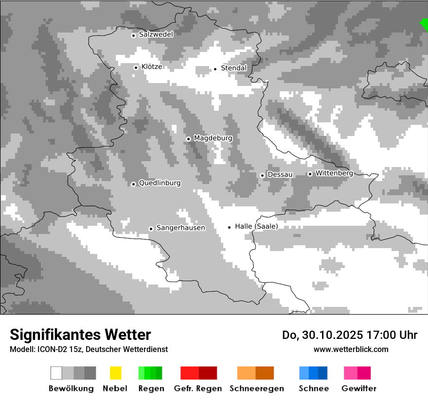 Modellkarten Signifikantes Wetter Modellkarten Signifikantes Wetter