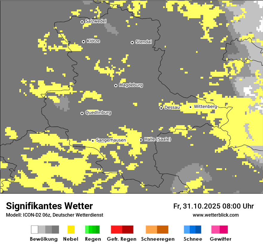 Modellkarten Signifikantes Wetter Modellkarten Signifikantes Wetter