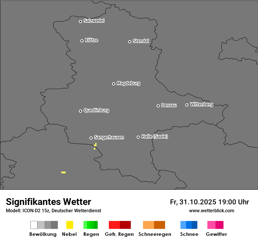 Modellkarten Signifikantes Wetter Modellkarten Signifikantes Wetter