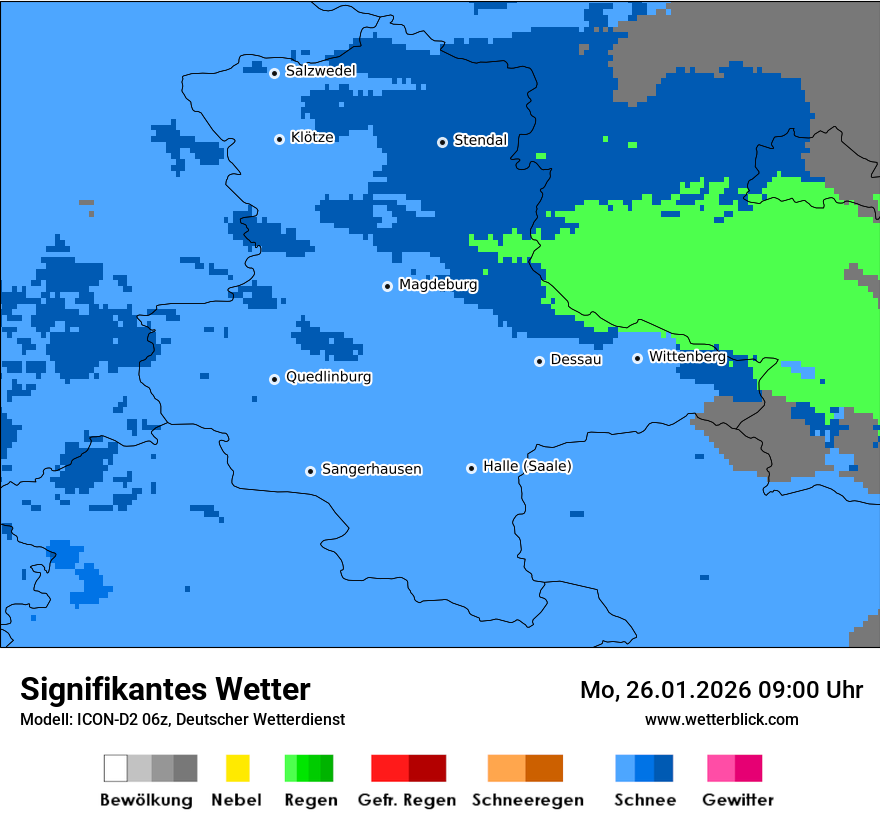 Signifikantes Wetter