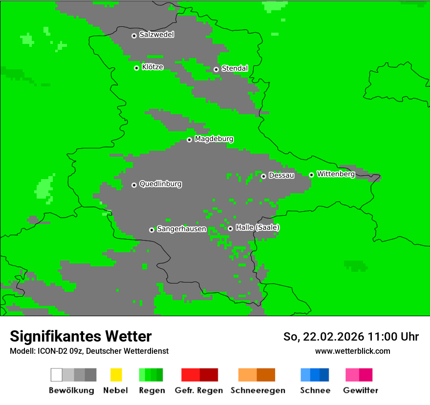 Signifikantes Wetter
