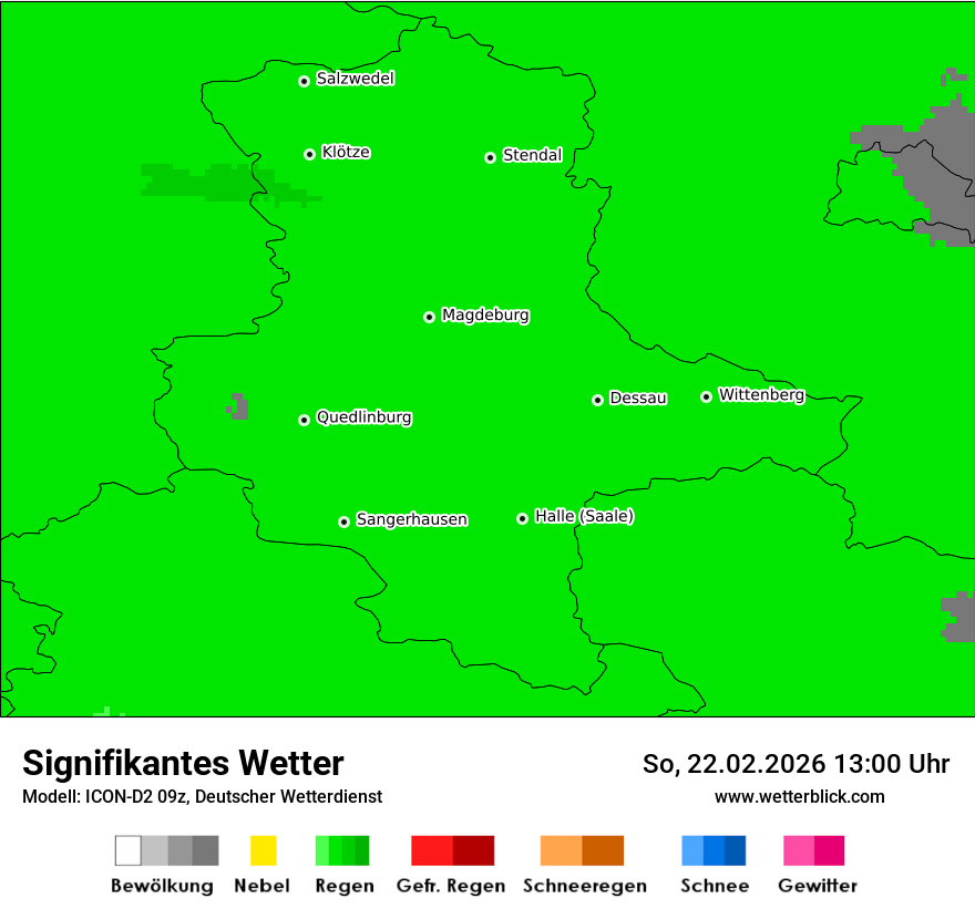 Signifikantes Wetter