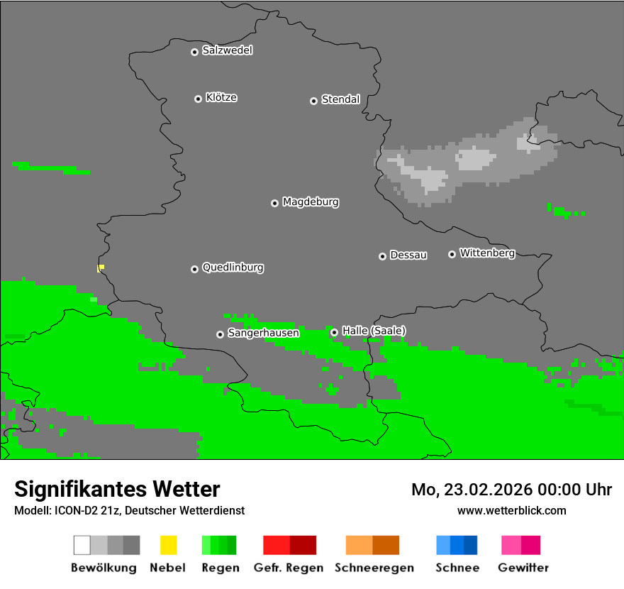 Signifikantes Wetter