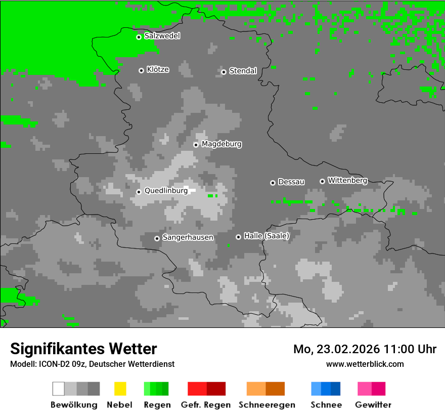 Signifikantes Wetter