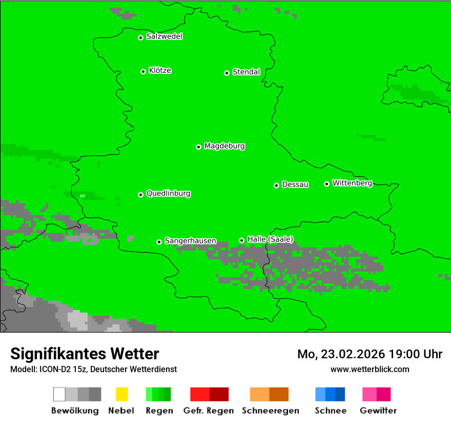 Signifikantes Wetter
