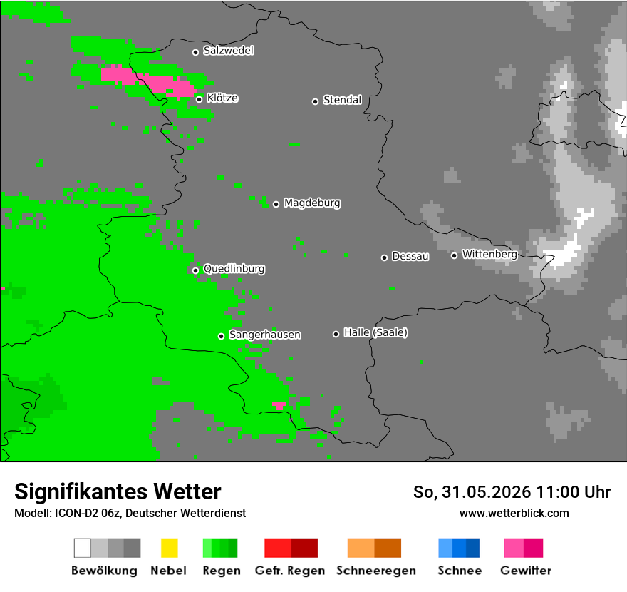 Signifikantes Wetter