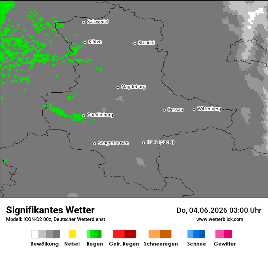 Signifikantes Wetter