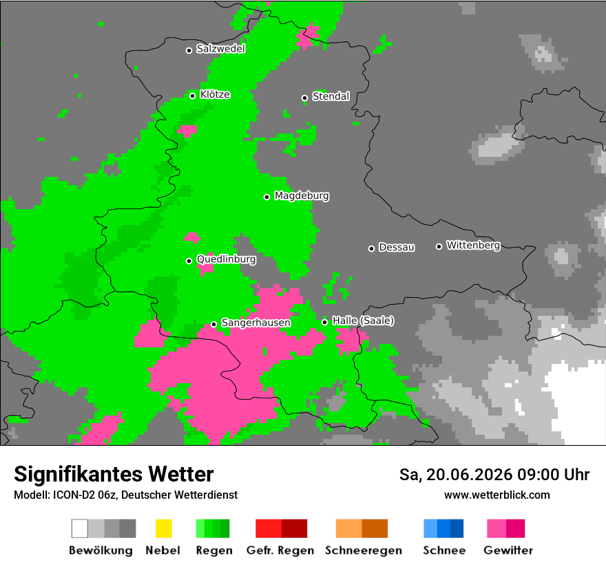 Signifikantes Wetter