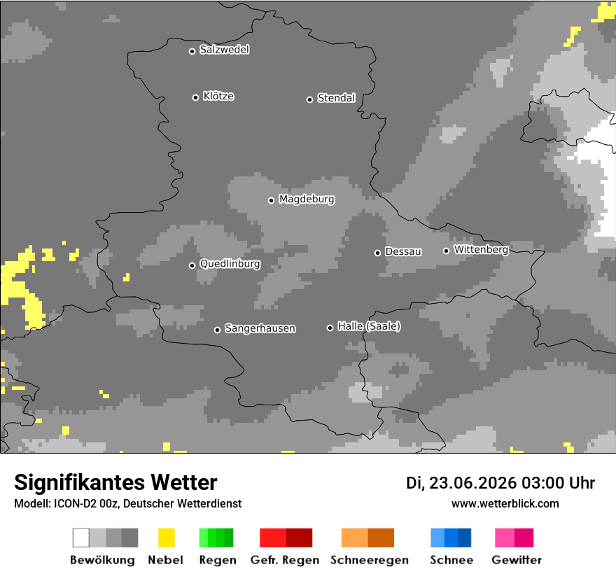 Signifikantes Wetter