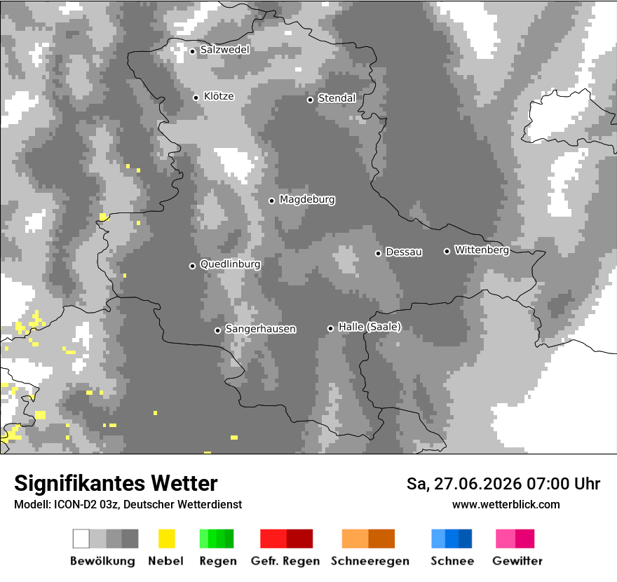 Signifikantes Wetter