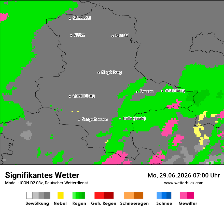Signifikantes Wetter