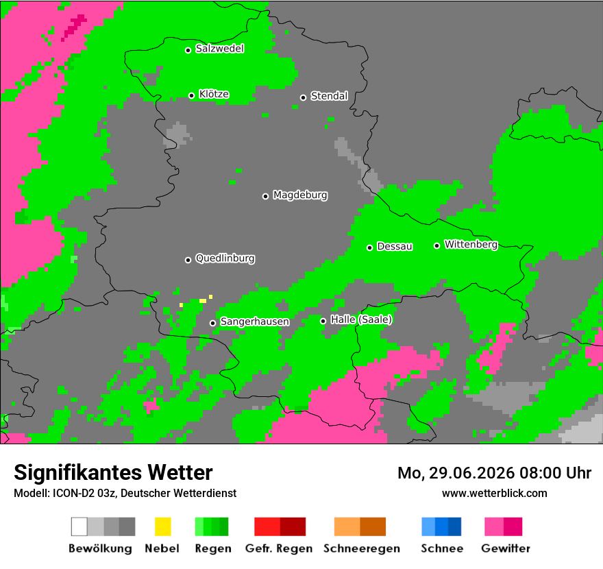 Signifikantes Wetter