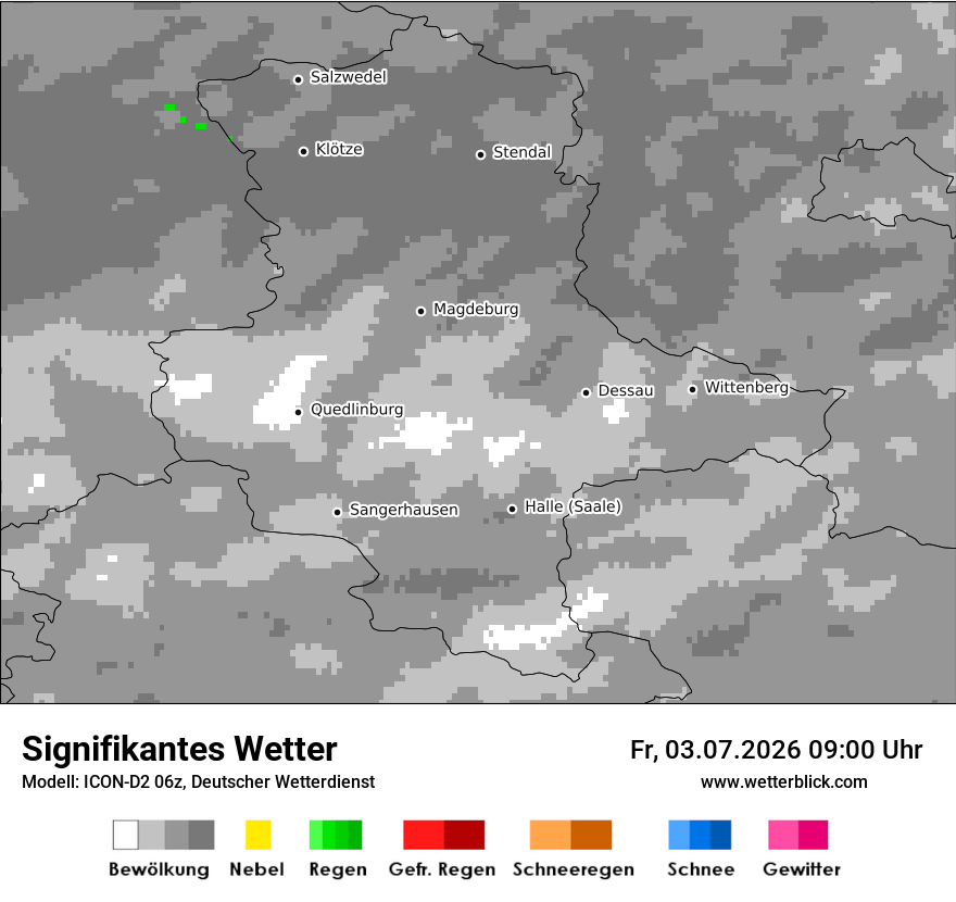 Signifikantes Wetter