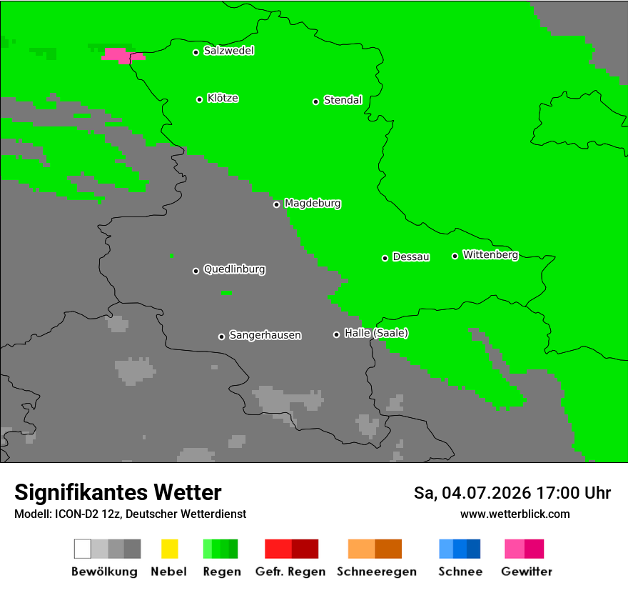 Signifikantes Wetter