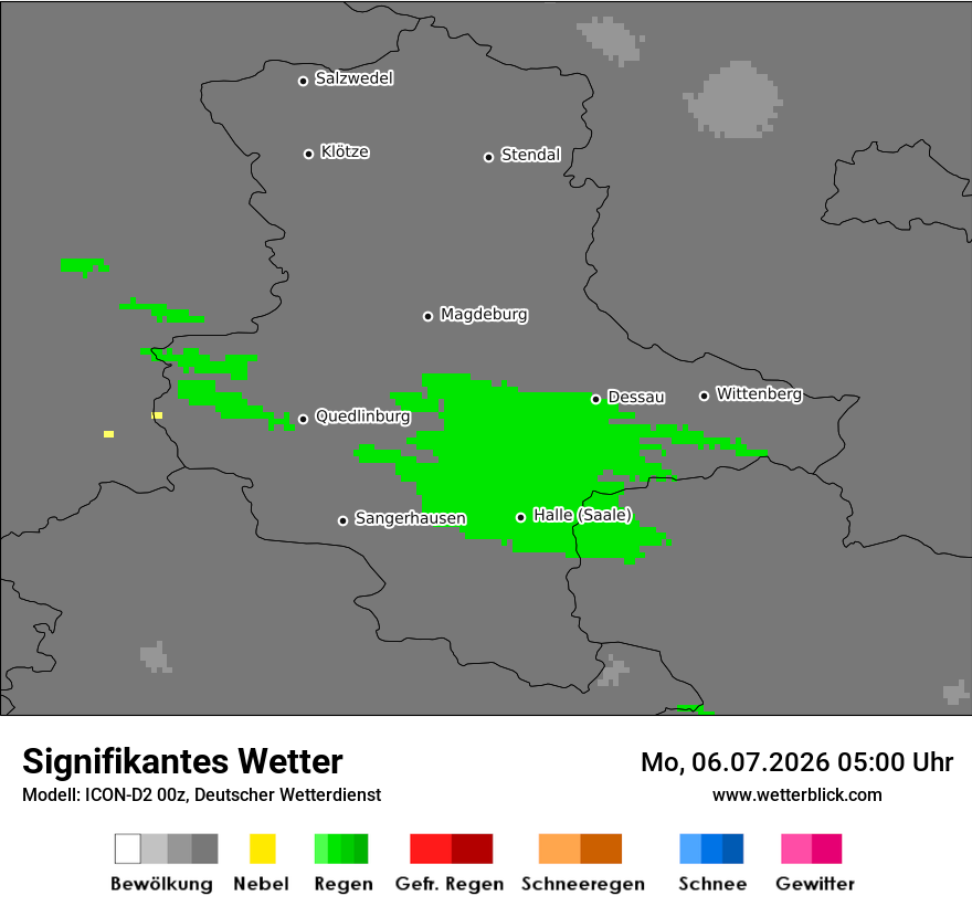 Signifikantes Wetter