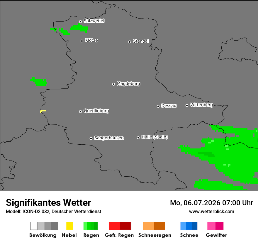 Signifikantes Wetter