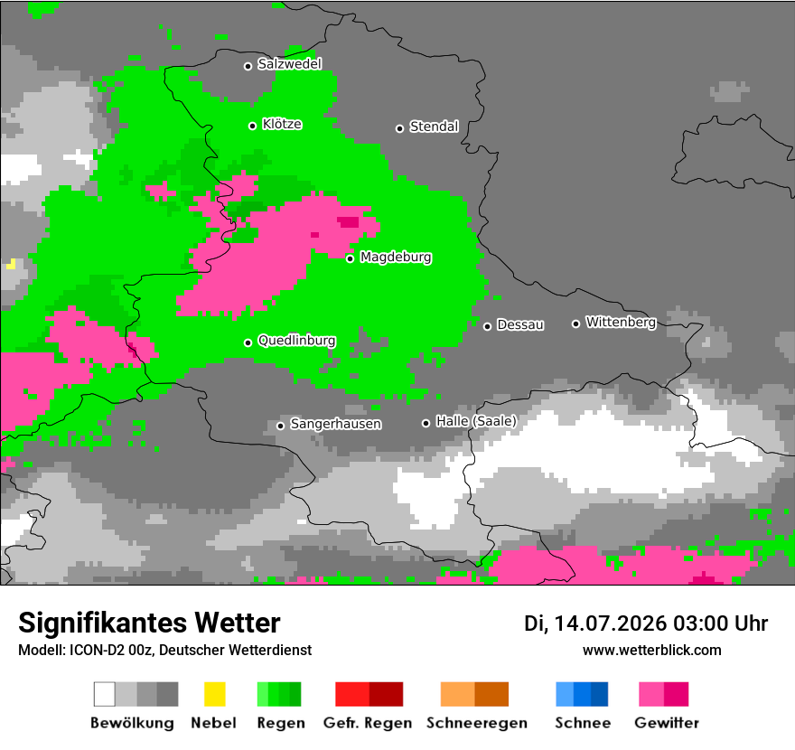 Signifikantes Wetter