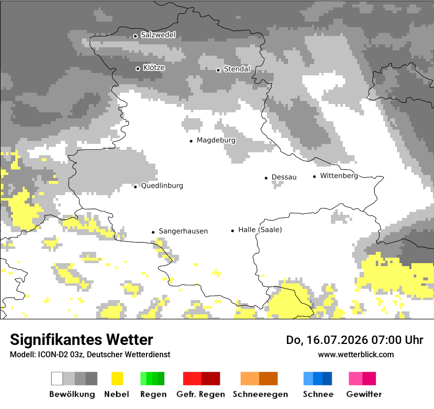 Signifikantes Wetter