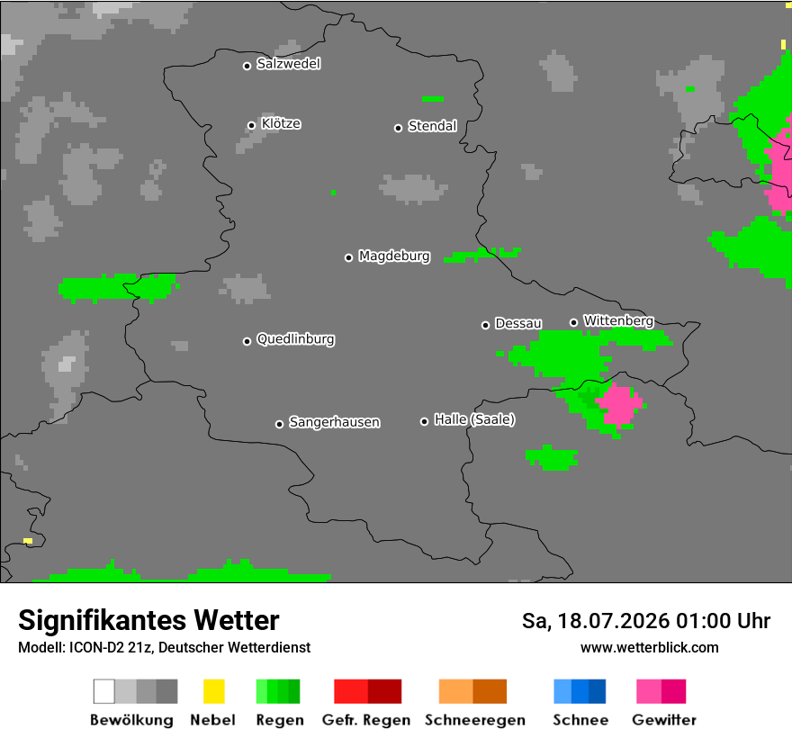 Signifikantes Wetter