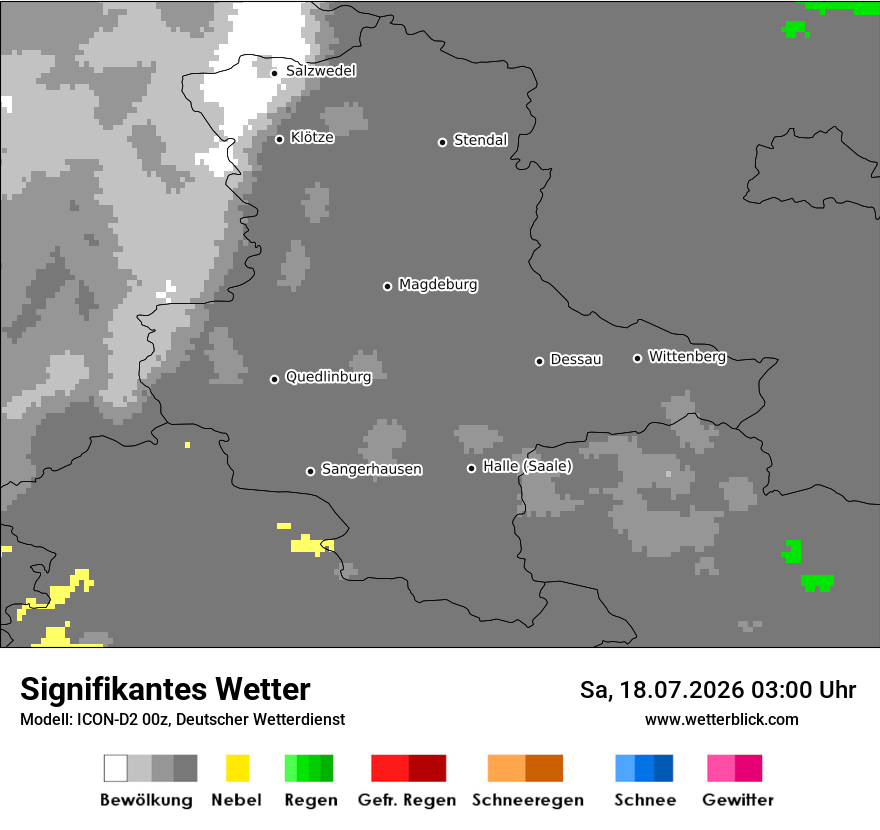 Signifikantes Wetter