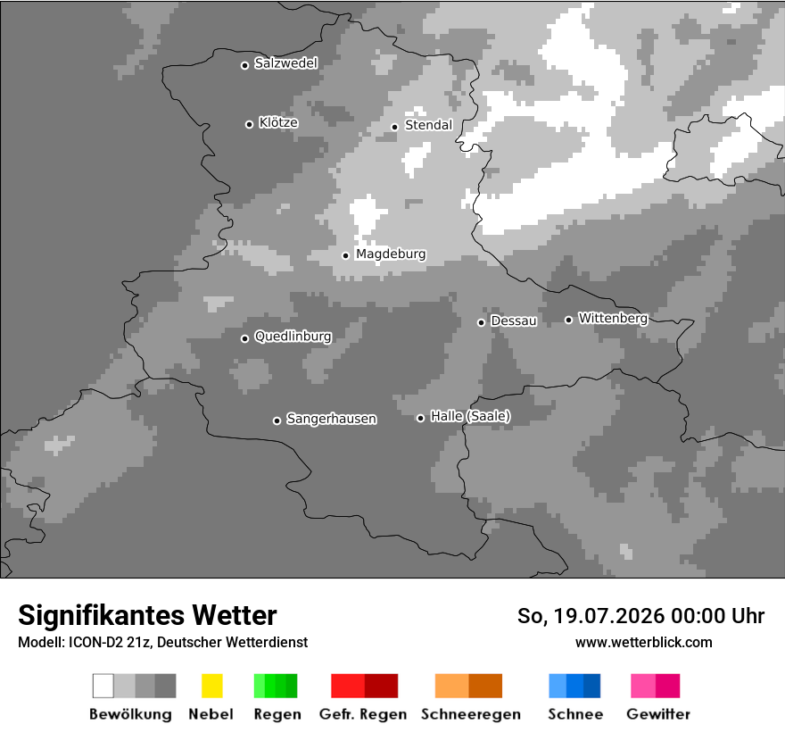 Signifikantes Wetter