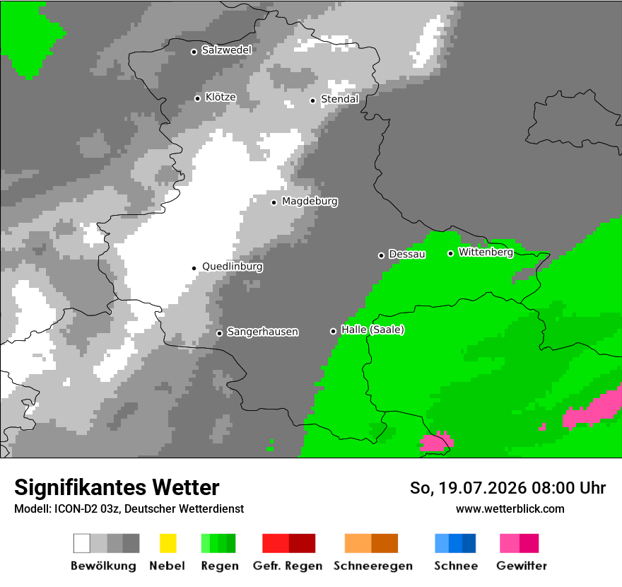 Signifikantes Wetter