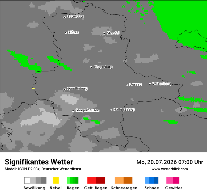 Signifikantes Wetter