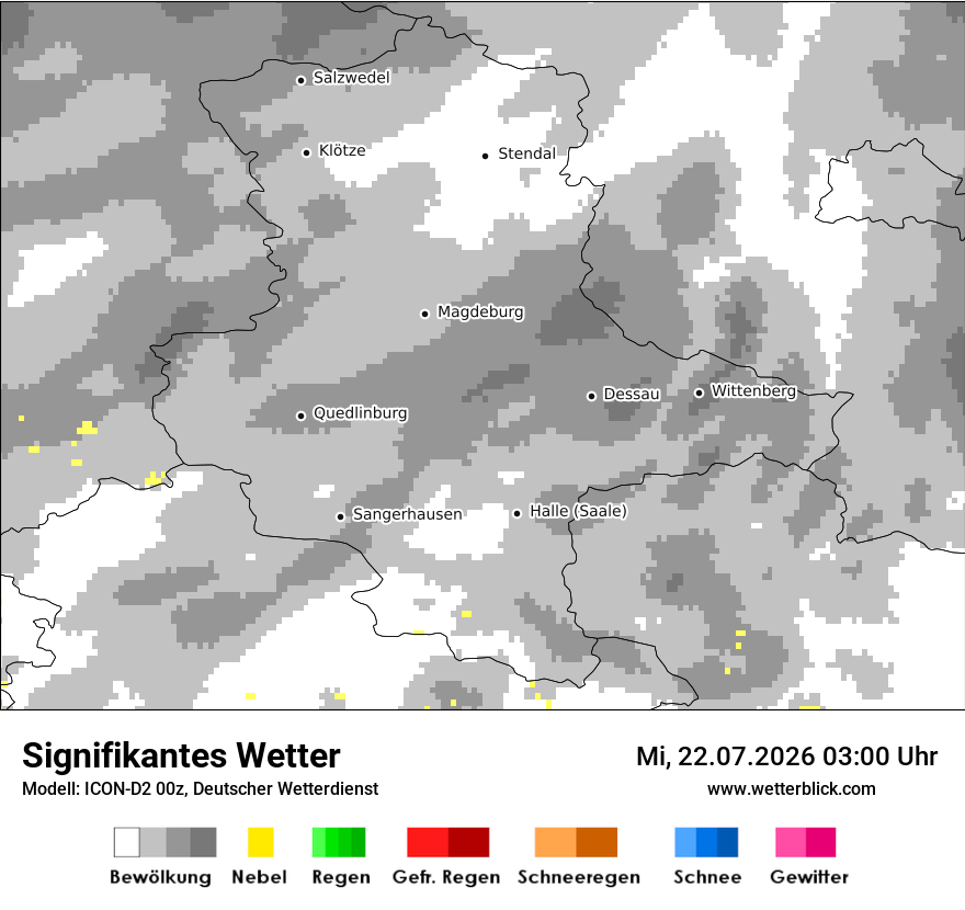 Signifikantes Wetter