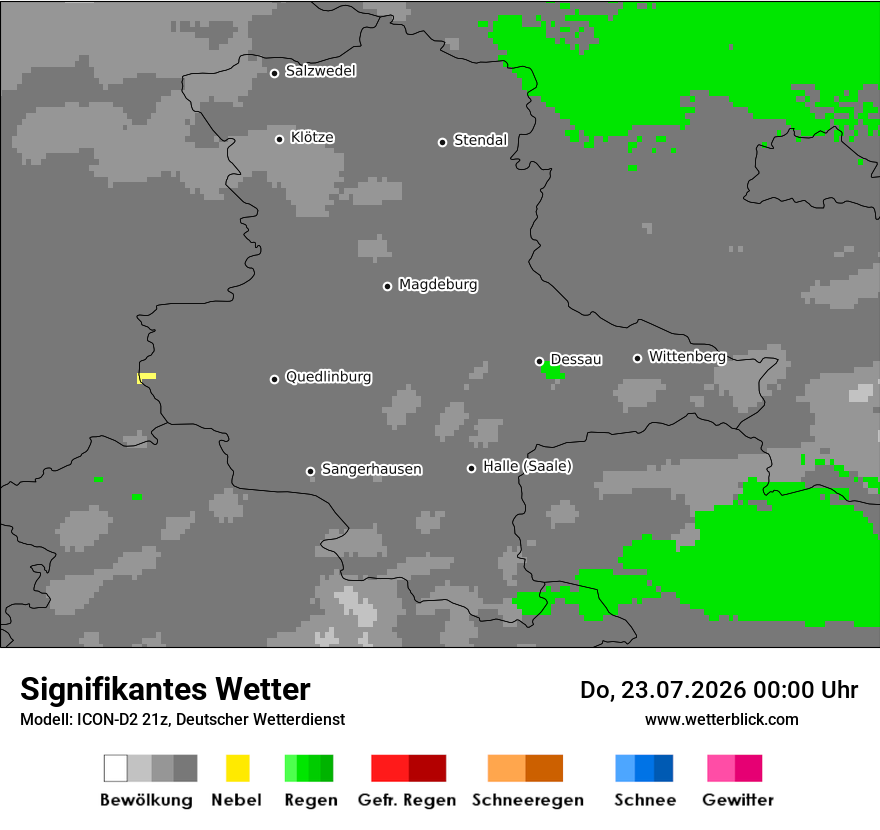 Signifikantes Wetter