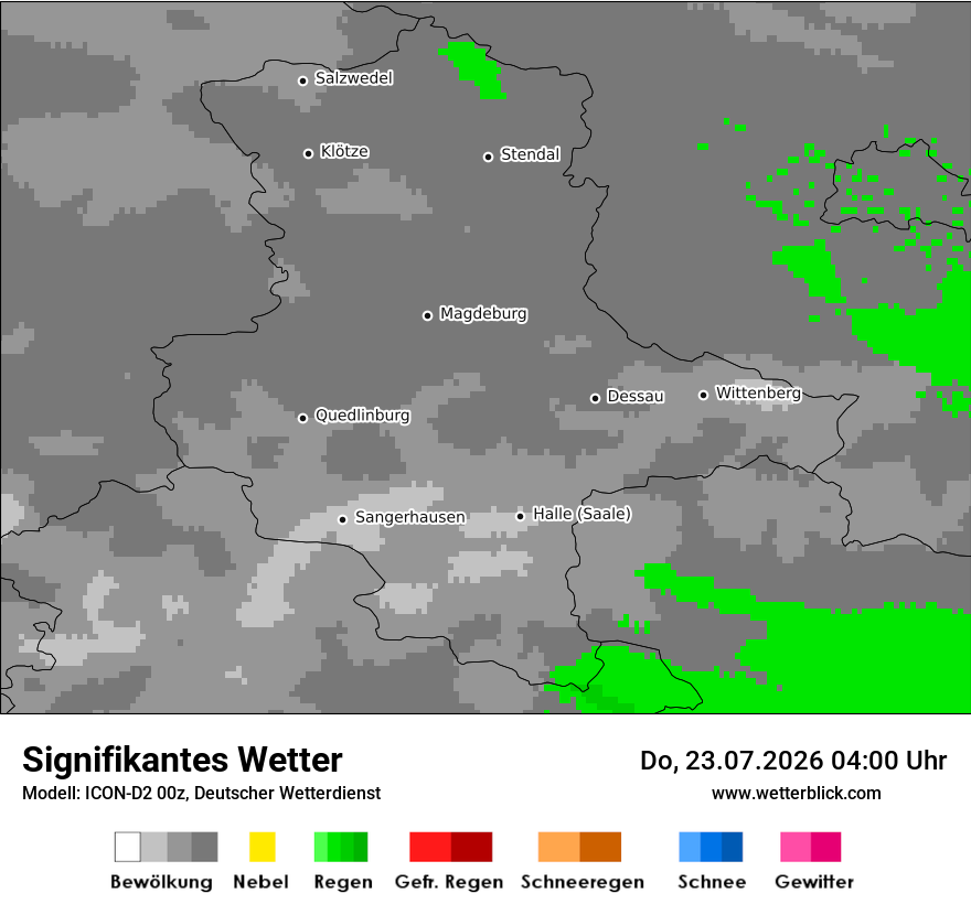 Signifikantes Wetter
