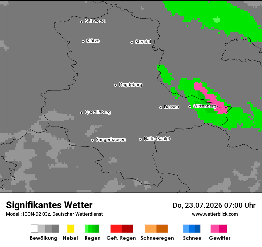 Signifikantes Wetter