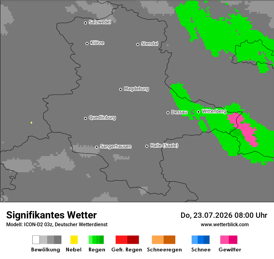 Signifikantes Wetter