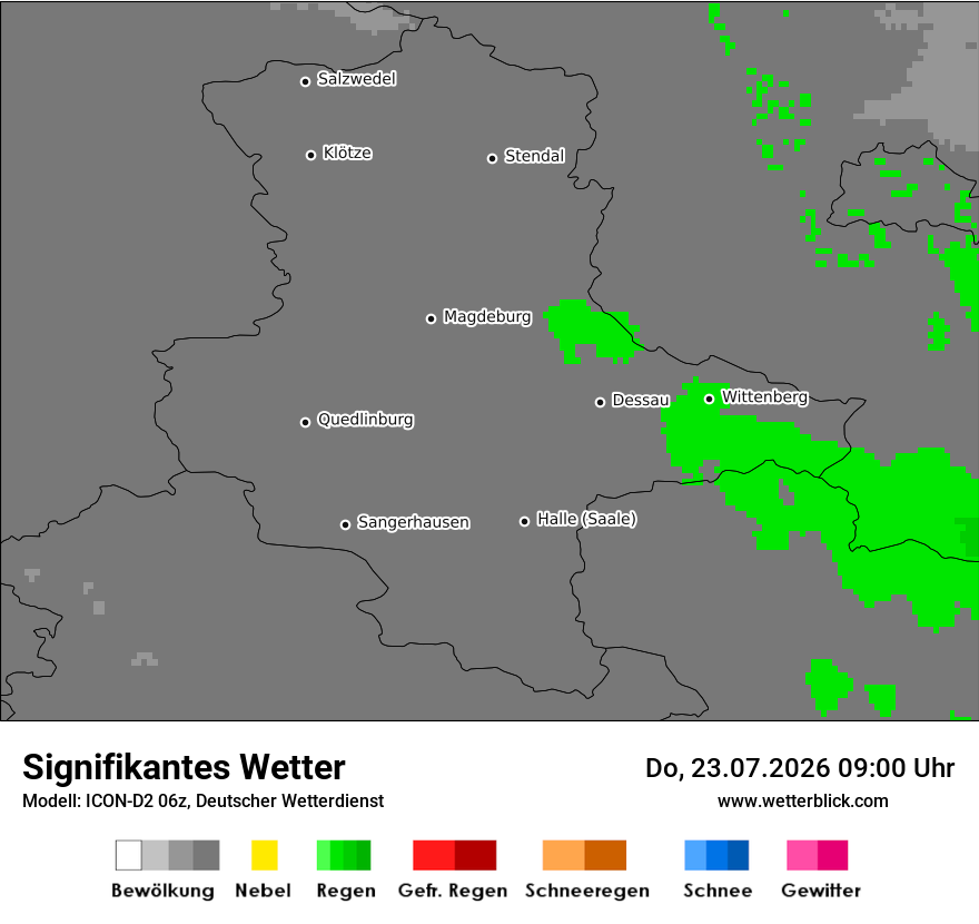 Signifikantes Wetter