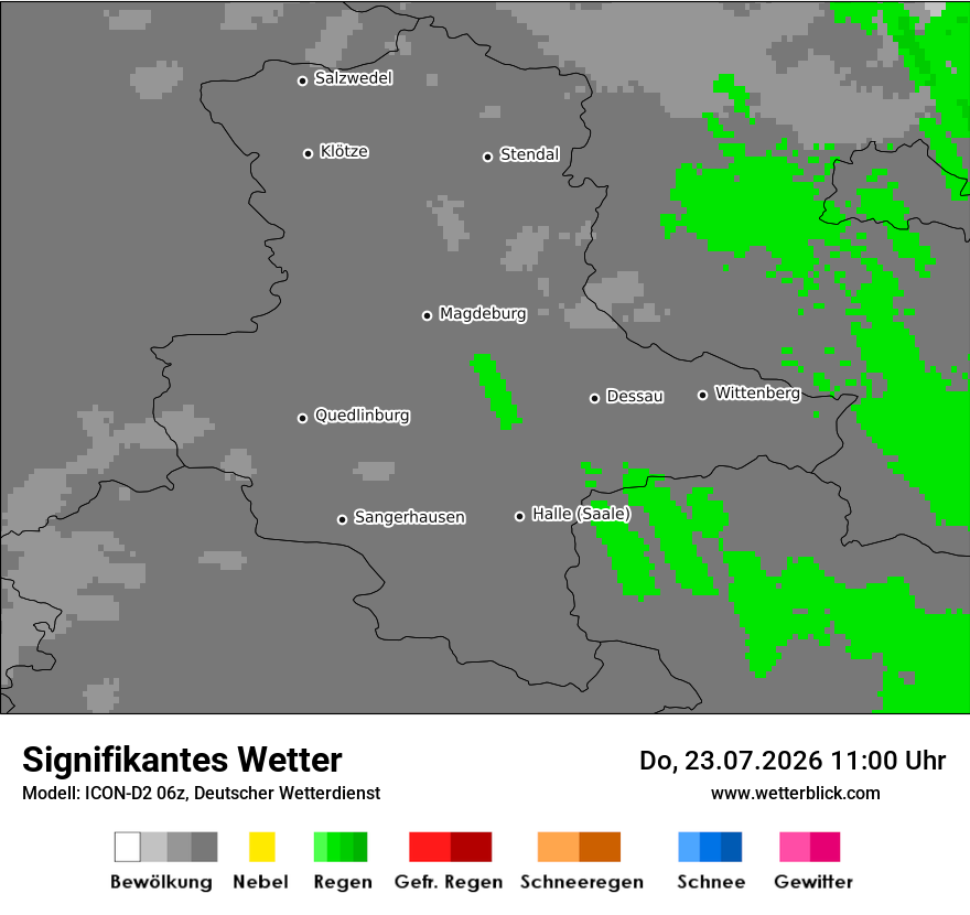 Signifikantes Wetter