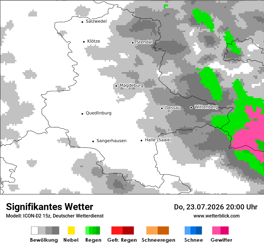 Signifikantes Wetter