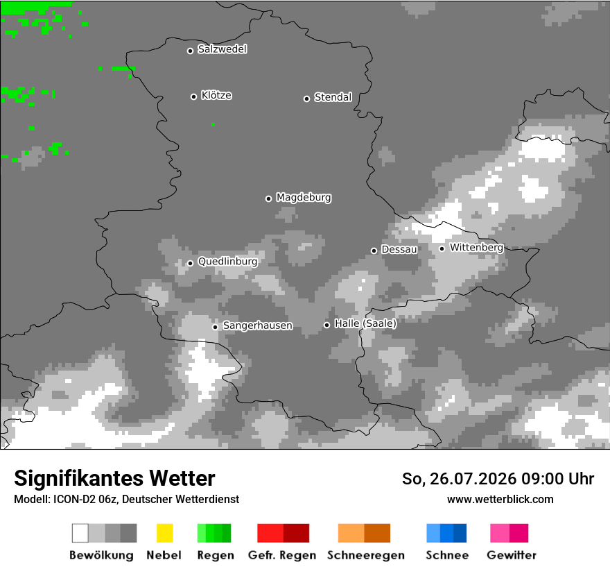 Signifikantes Wetter