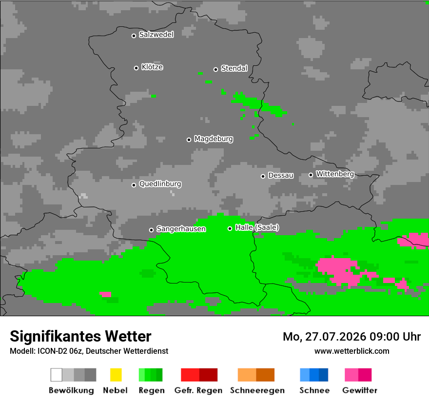 Signifikantes Wetter