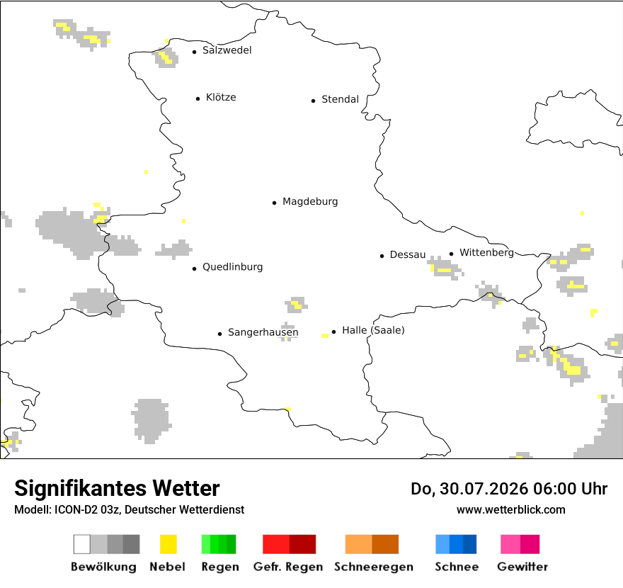 Signifikantes Wetter