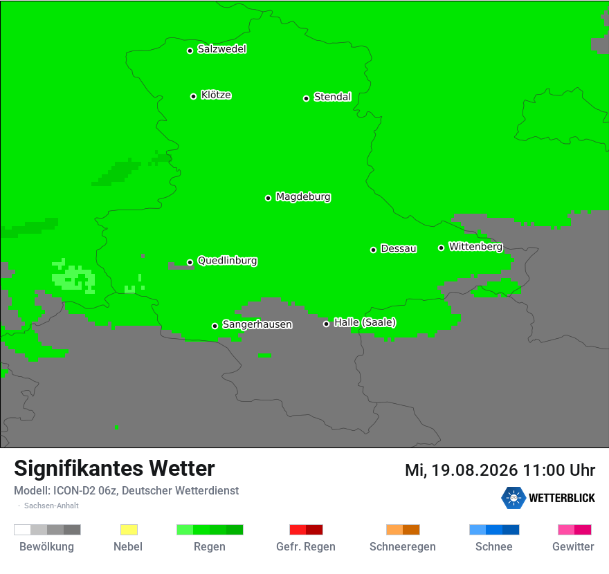 Signifikantes Wetter