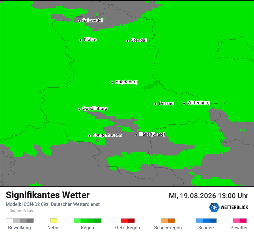 Signifikantes Wetter