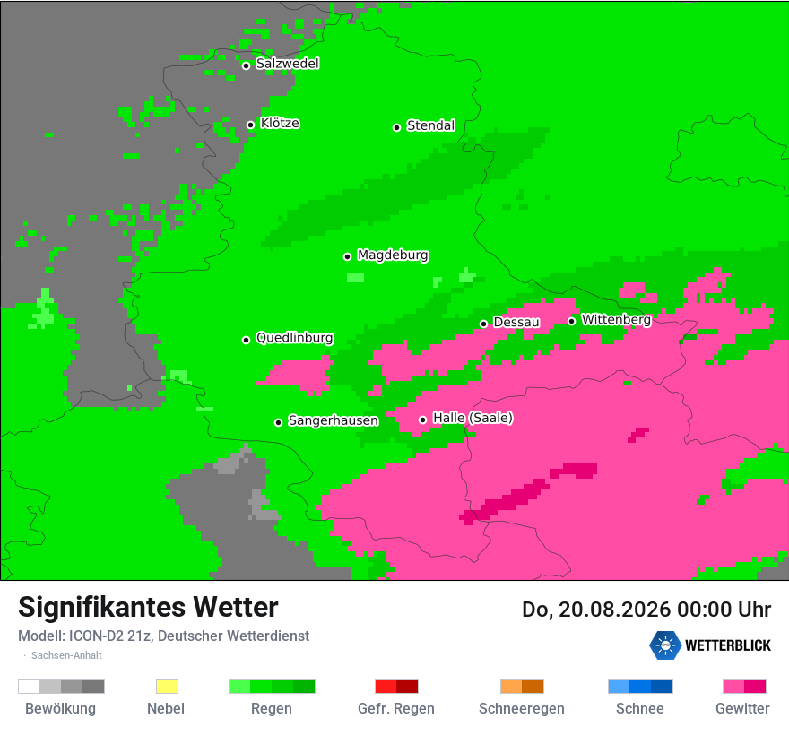 Signifikantes Wetter