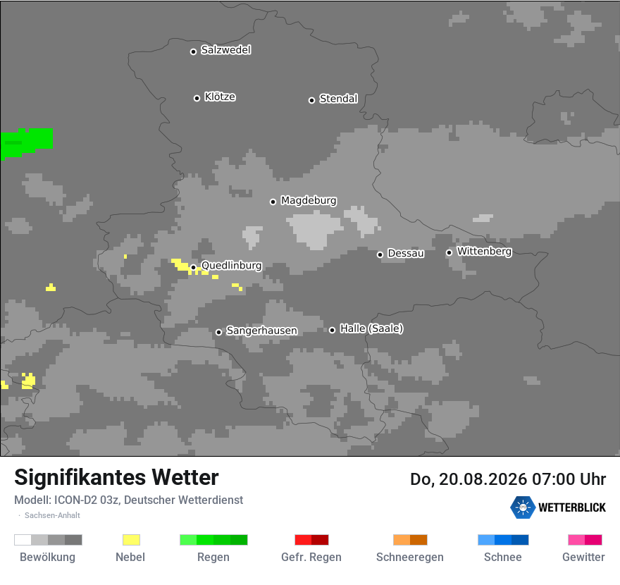 Signifikantes Wetter