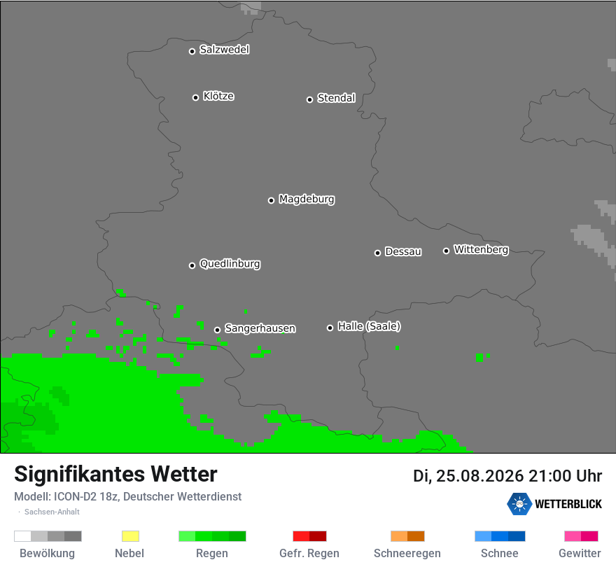 Signifikantes Wetter